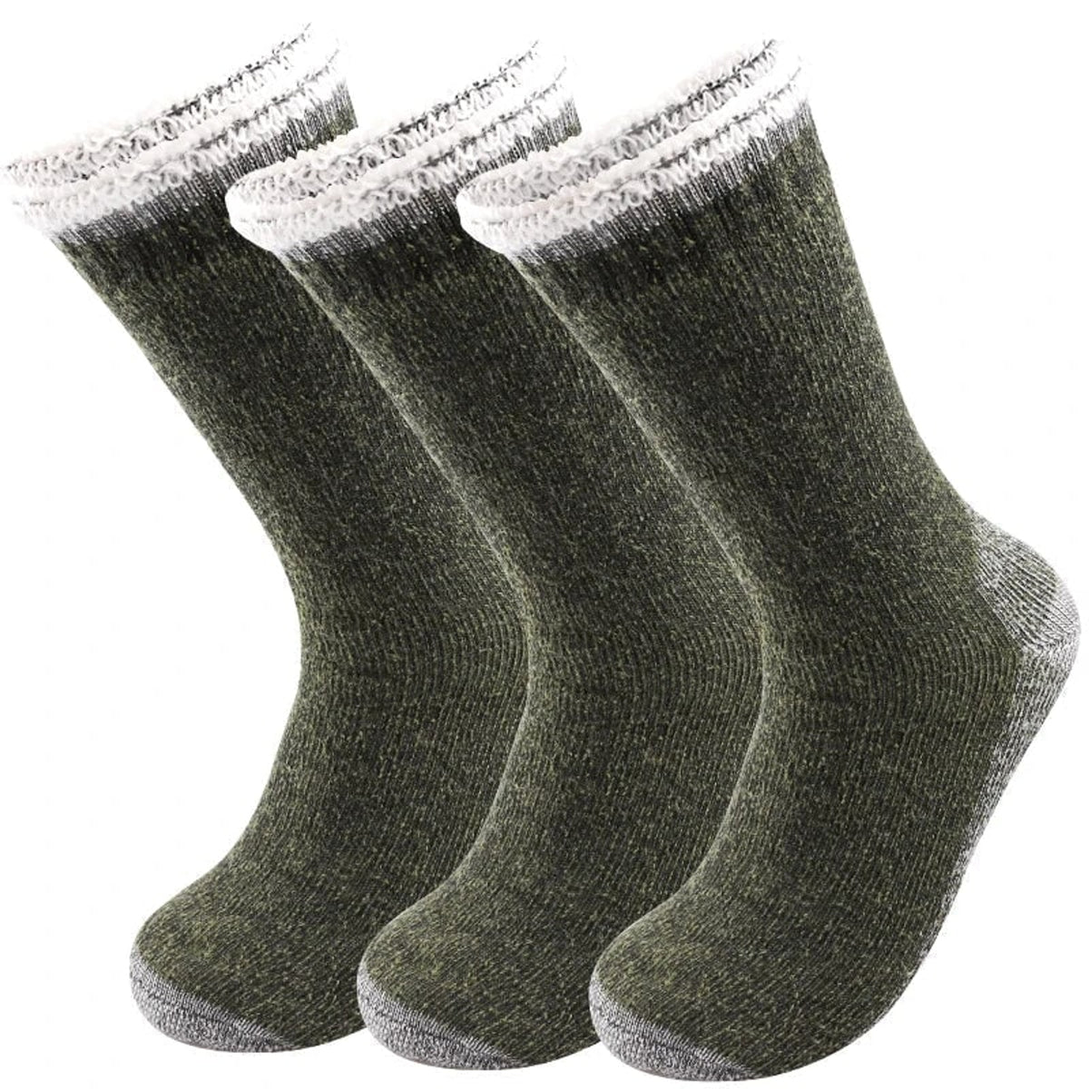 Thermal Socks with Warm Fleece-Lined Cuff and Ankle-Length - Image 6