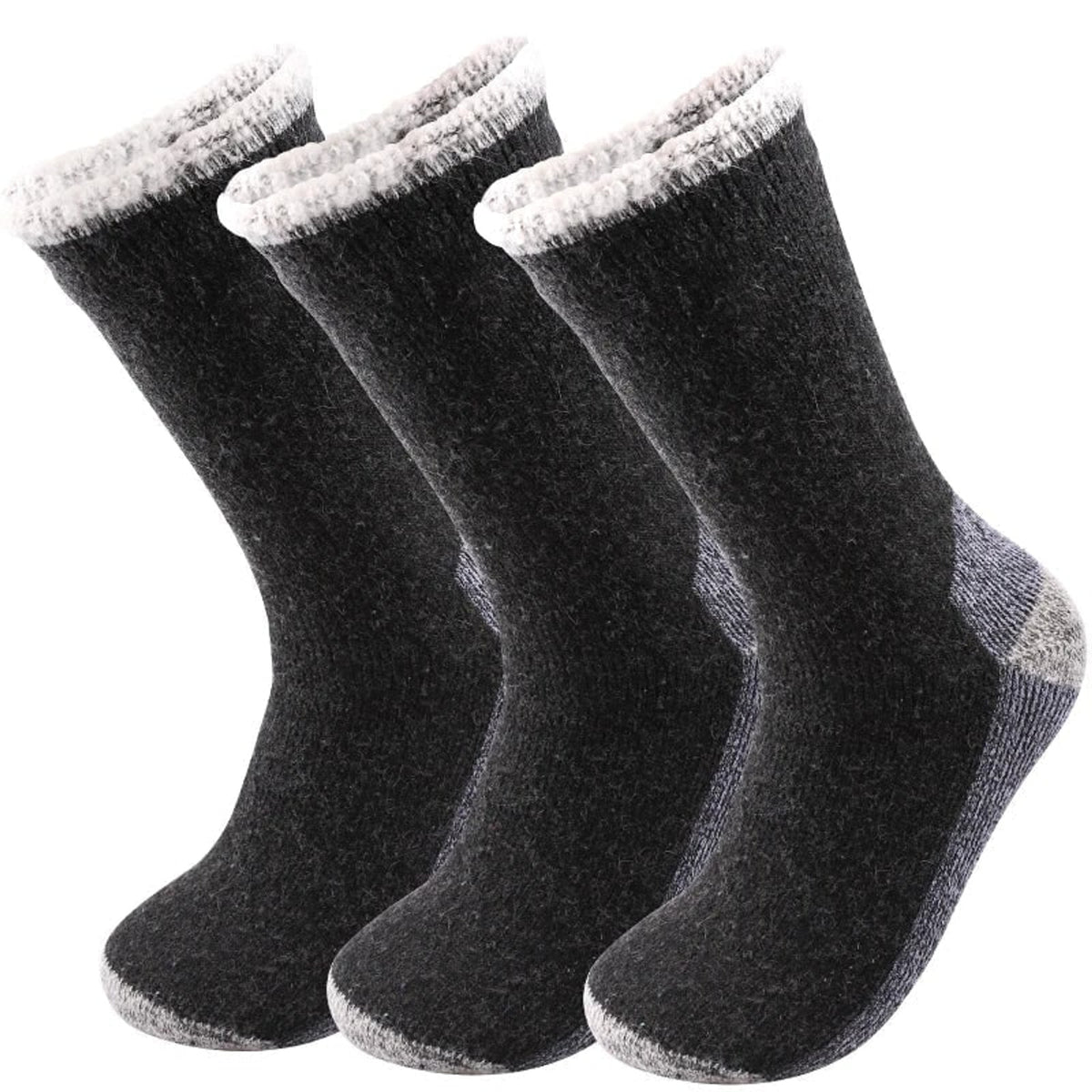 Thermal Socks with Warm Fleece-Lined Cuff and Ankle-Length - Image 7