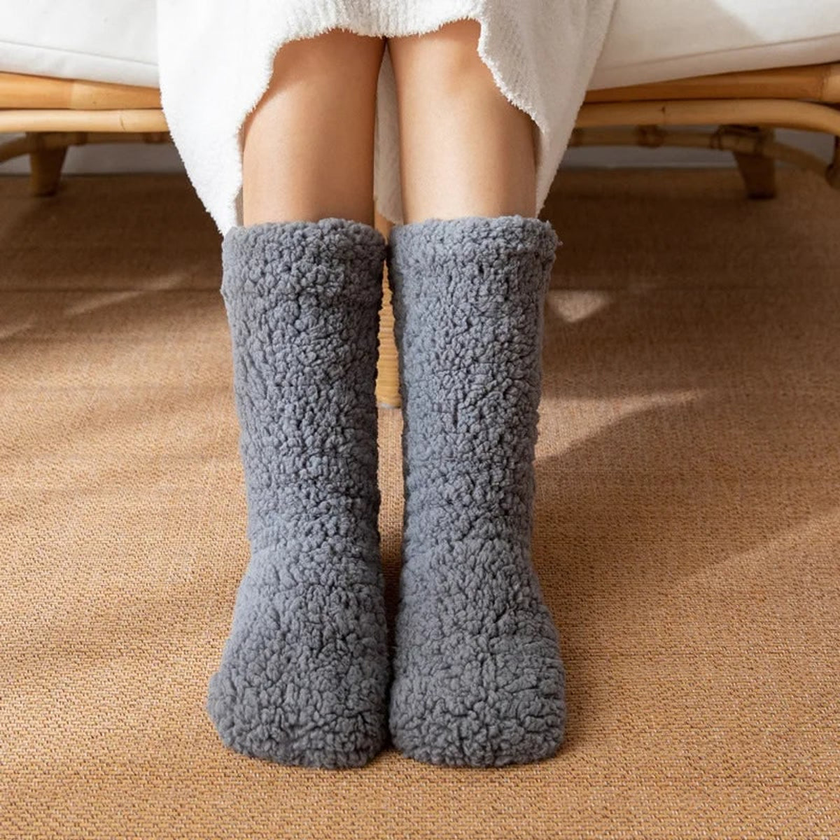 Thermal Socks with Warm High-Cut Design and Non-Slip Soles - Image 5