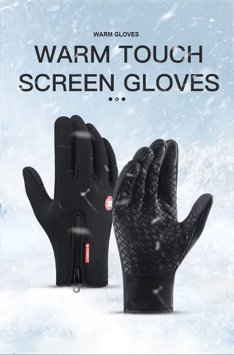 Thermal Touchscreen Gloves With Windproof And Water-Resistant Fleece Lining - Image 6