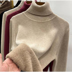 Thermal Undershirt With Thickened Fleece Knit For Warmth Without Bulk - Image 9
