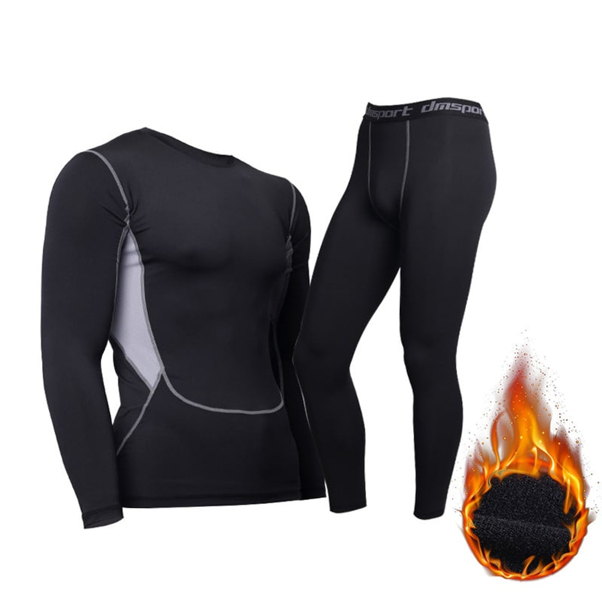 Thermal Underwear with Insulated Base Layer and Long Sleeve - Image 6