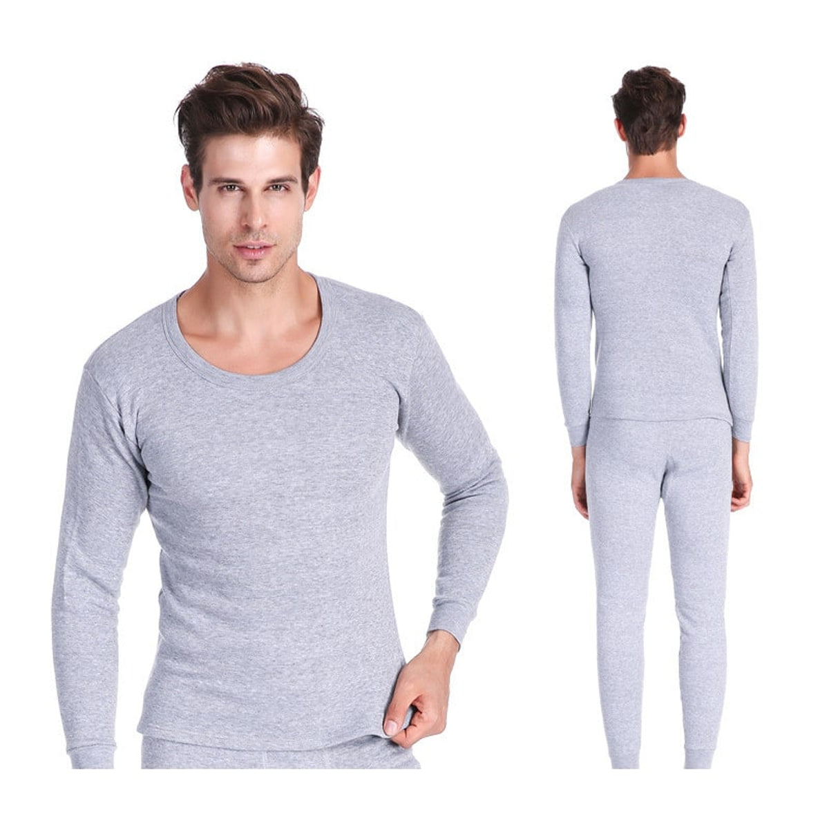 Thermal Underwear with Insulating Jumpsuit Fit and Round Neck - Image 7