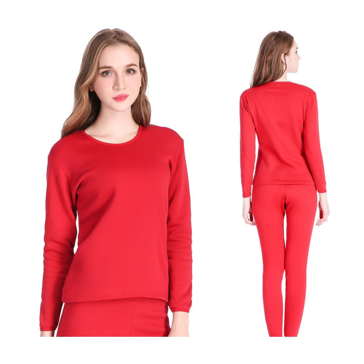 Thermal Underwear with Insulating Jumpsuit Fit and Round Neck - Image 4
