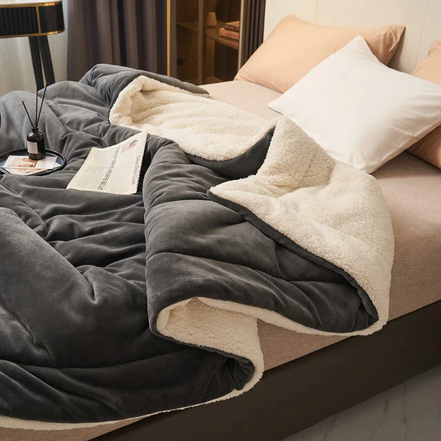 Throw Hugluxe Flannel Fleece Blanket - Image 4