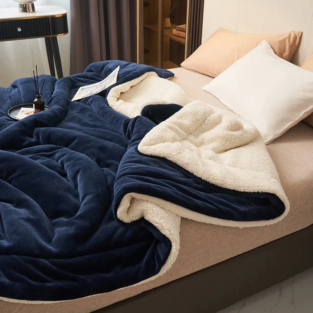 Throw Hugluxe Flannel Fleece Blanket - Image 5