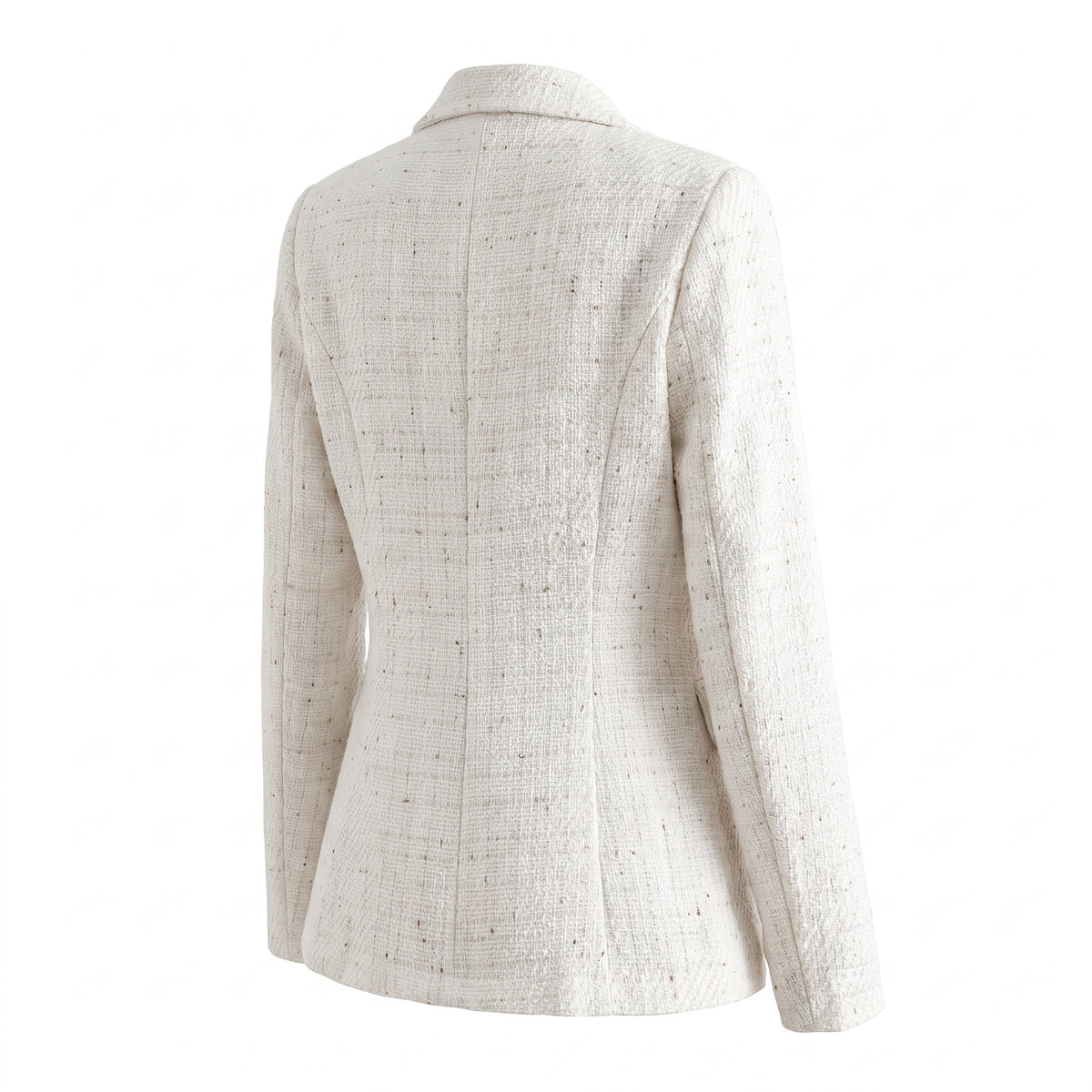 Blazer with Structured Double Breasted and Button - angle