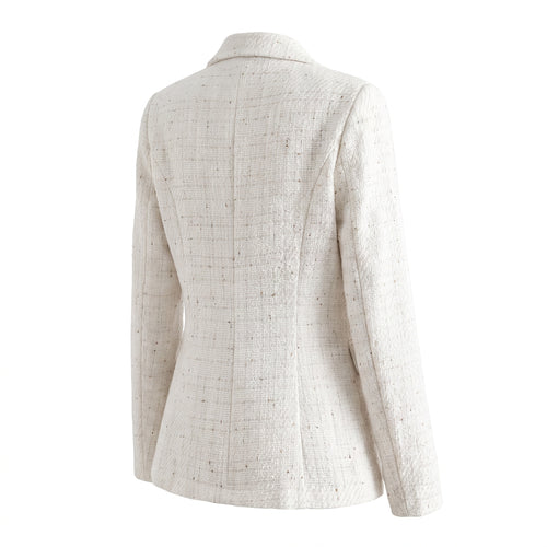 Blazer with Structured Double Breasted and Button - angle