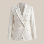 Blazer with Structured Double Breasted and Button - hero