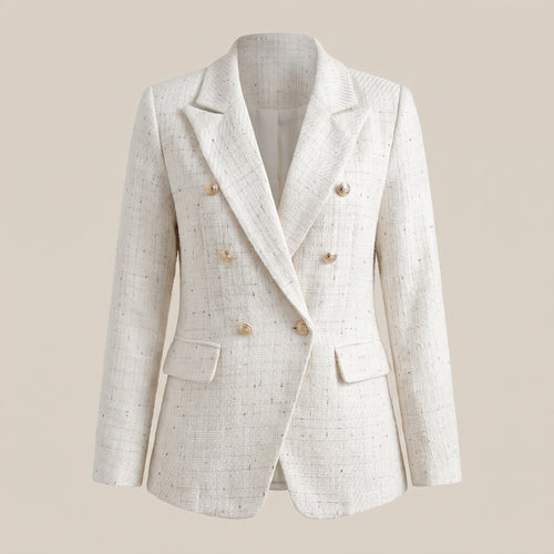 Blazer with Structured Double Breasted and Button - hero