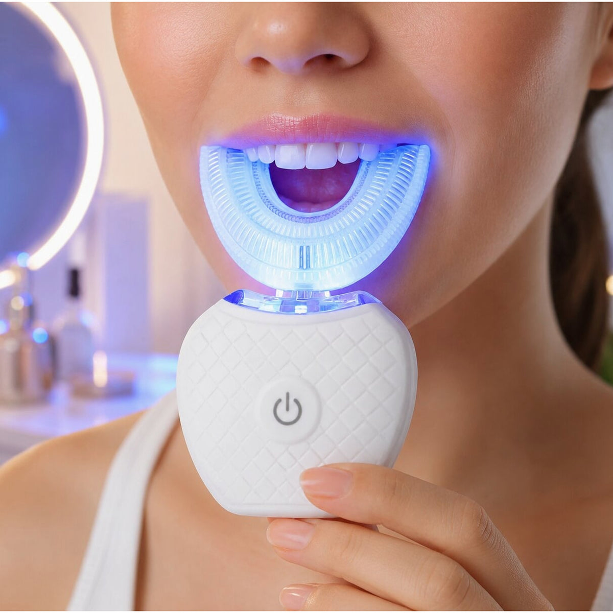 U Shaped Electric Toothbrush With Ultrasonic Vibration And Rechargeable U Mouthpiece For Adults - Image 8