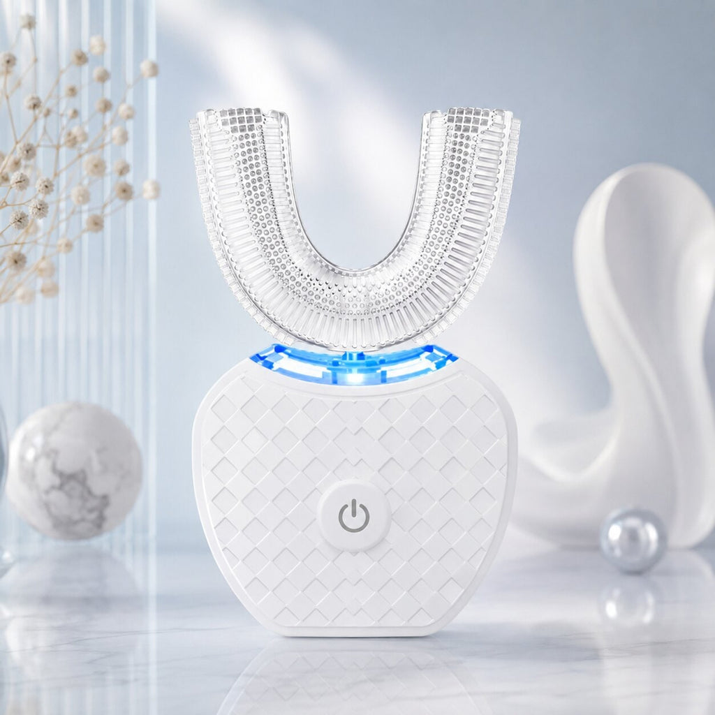 U Shaped Electric Toothbrush With Ultrasonic Vibration And Rechargeable U Mouthpiece For Adults - Image 2