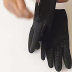 USB Electric Heated Gloves For Winter Thermal Ladies Snow Ski Cycling With Touchscreen Fingertips And Zipper Pocket - Image 4