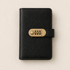 Vaultara Combination Lock Savings Notebook With A6 Croc-Embossed Cover - Image 5