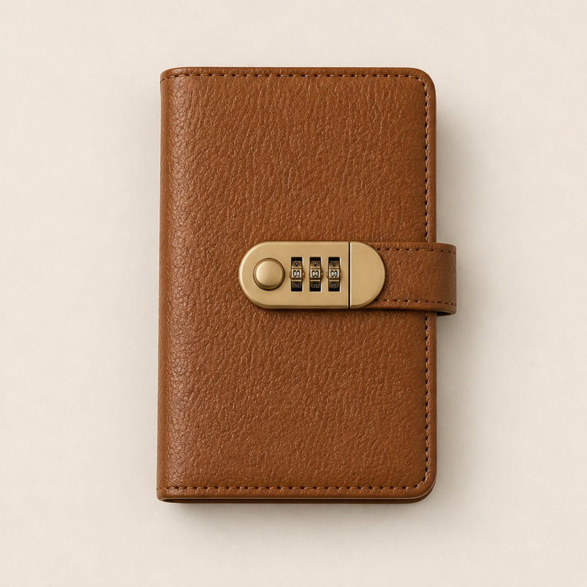 Vaultara Combination Lock Savings Notebook With A6 Croc-Embossed Cover - Image 8