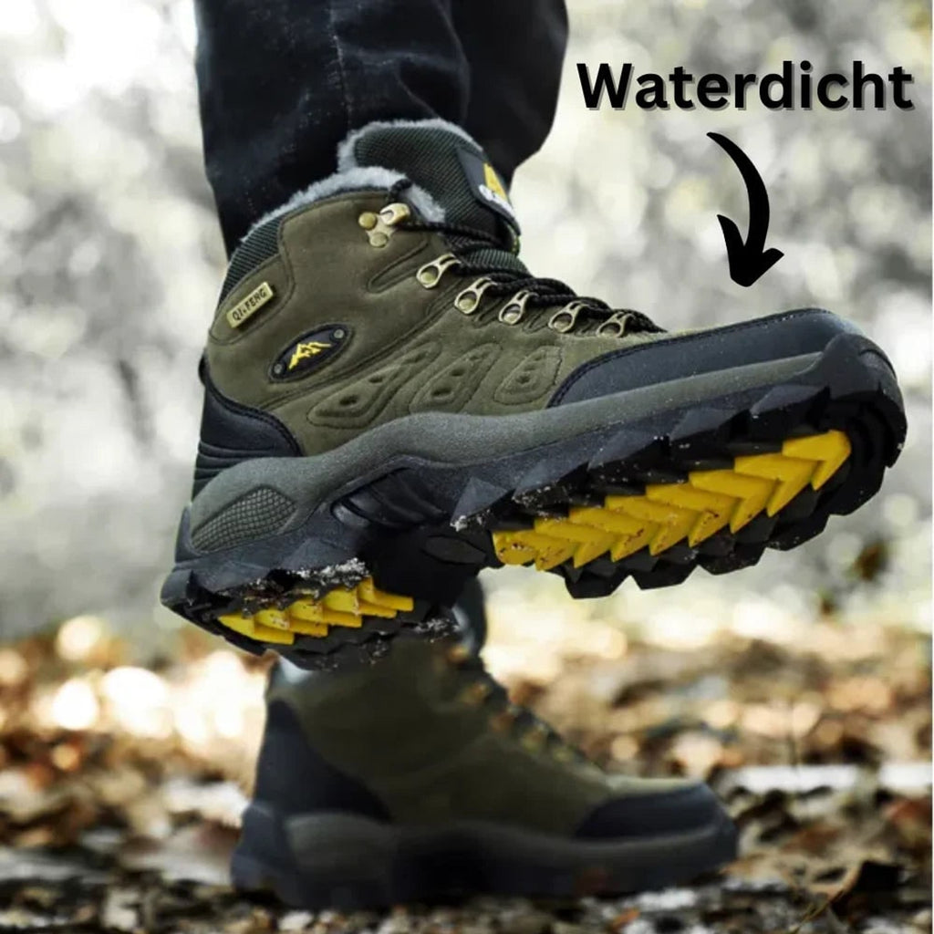 Waterproof Walking Boot with Supportive High-Top Design and Lace-Up - Image 5