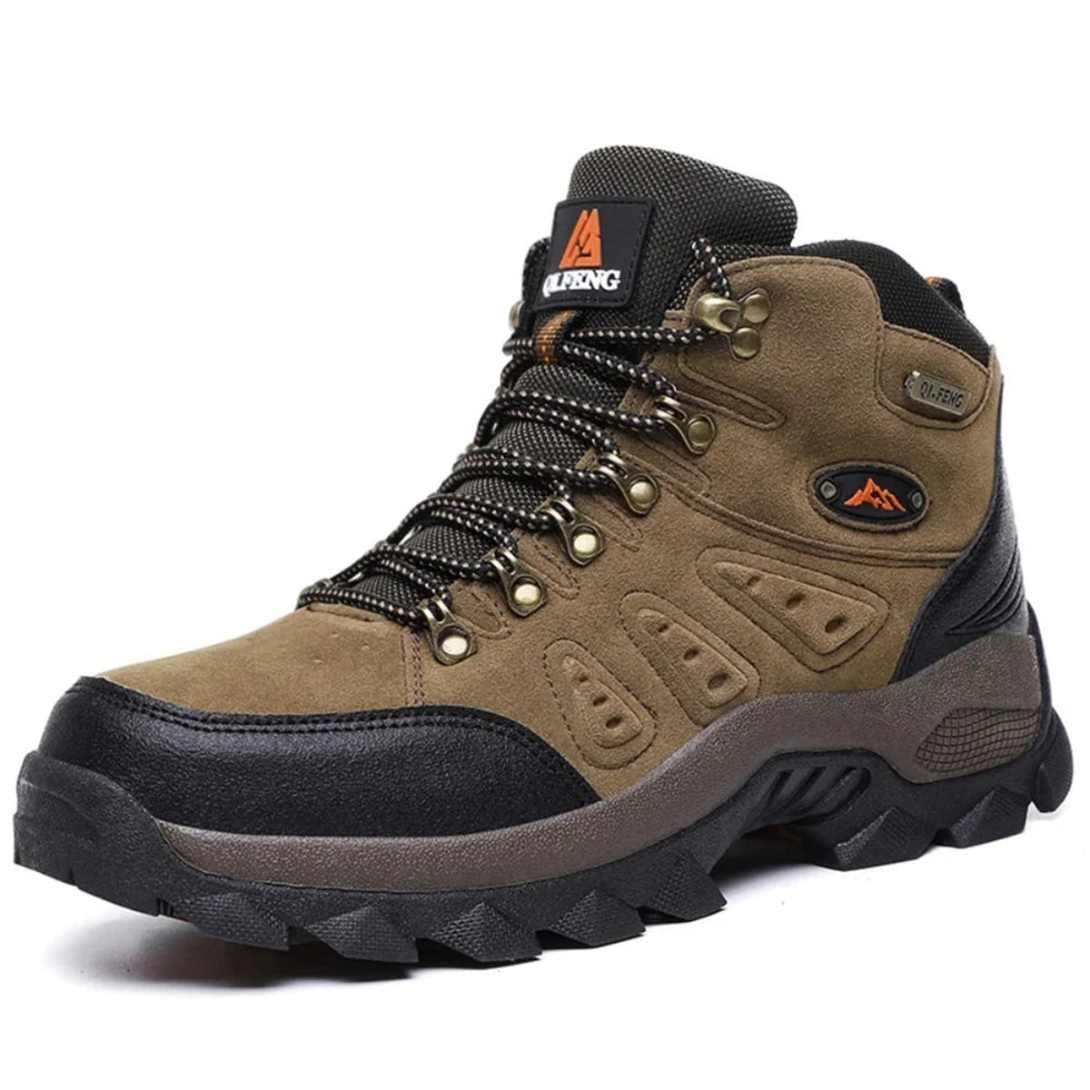 Waterproof Walking Boot with Supportive High-Top Design and Lace-Up - Image 3