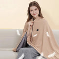 Wearable Heated Blanket With USB Power 8 Heating Zones And Integrated Hood Design For Cozy Warmth - Image 3