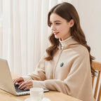 Wearable Heated Blanket With USB Power 8 Heating Zones And Integrated Hood Design For Cozy Warmth - Image 2