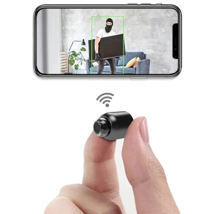 WiFi Security Camera With Night Vision Compact HD Wireless Cam For Home Kids And Pet Monitoring - Image 1