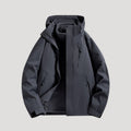 Windbreaker Jacket with Relaxed Fit and Color-Blocked Panels - Image 5