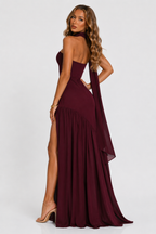 NOVA | Women’s Strapless Seraphina Maxi Dress | Elegant Evening Gown
