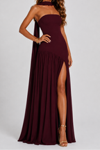 NOVA | Women’s Strapless Seraphina Maxi Dress | Elegant Evening Gown