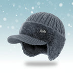 Winter Hat with Fur-Lined Trapper Style and Ear Flaps - Image 1