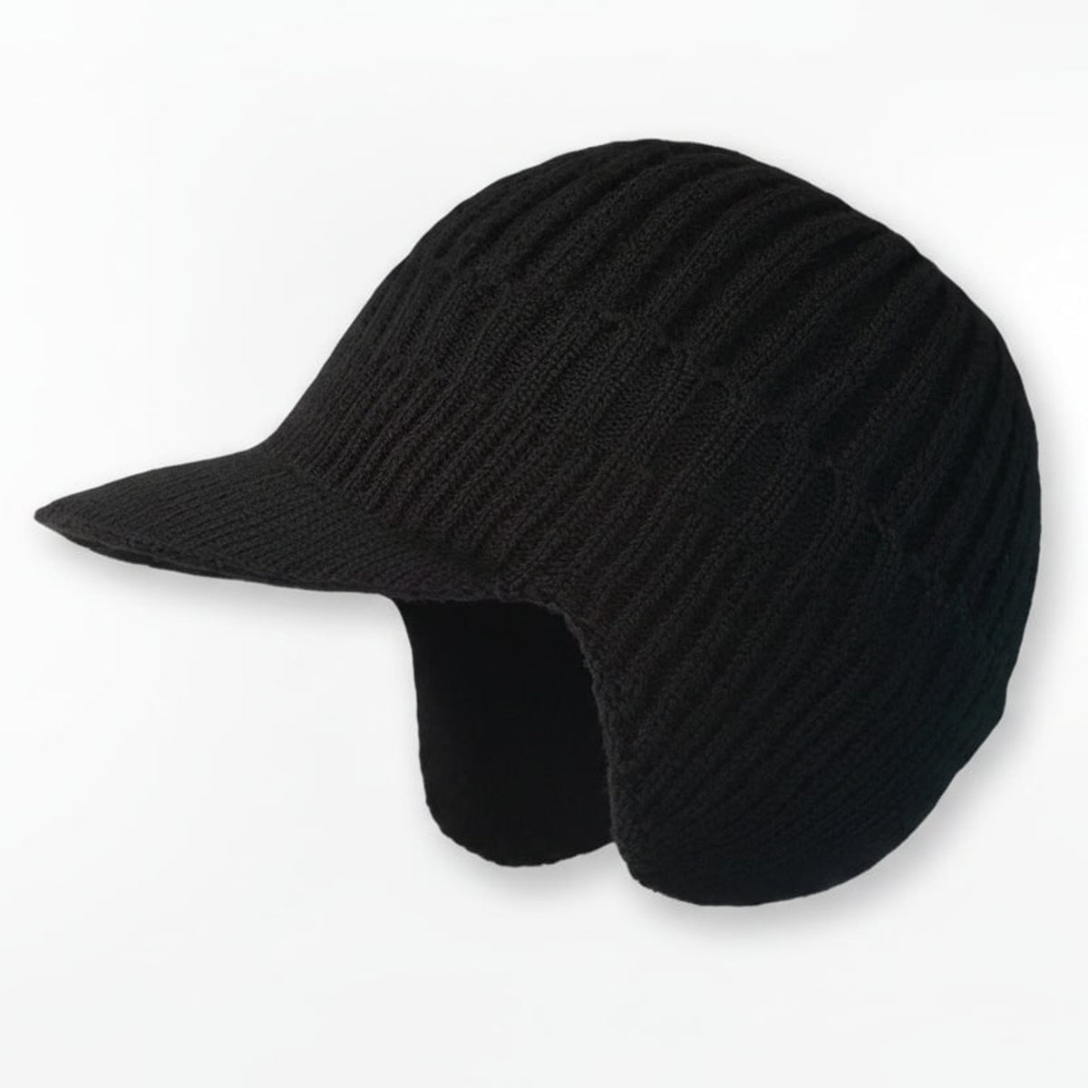 Winter Hat with Knitted Ear Flaps and Soft Lining - Image 6