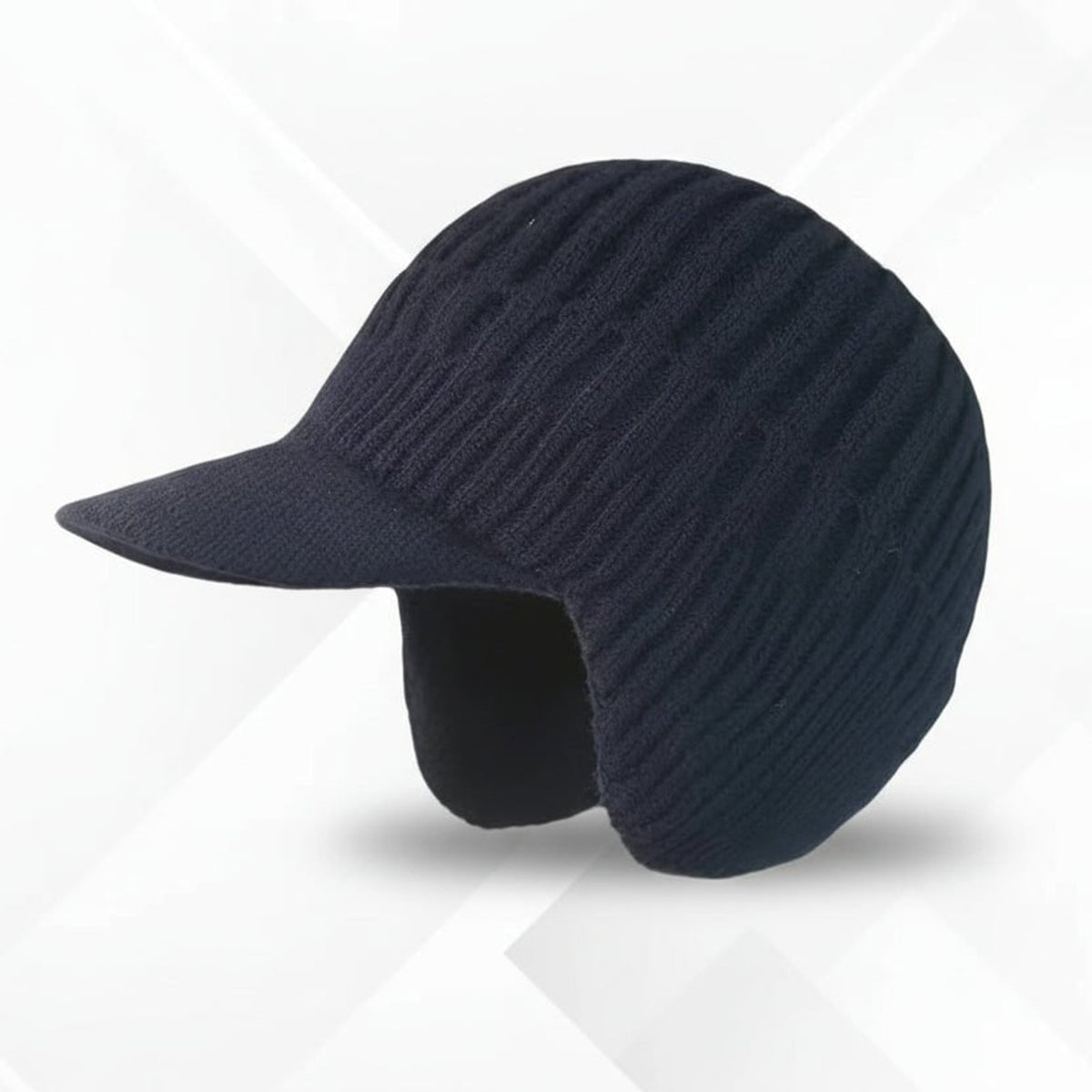 Winter Hat with Knitted Ear Flaps and Soft Lining - Image 7