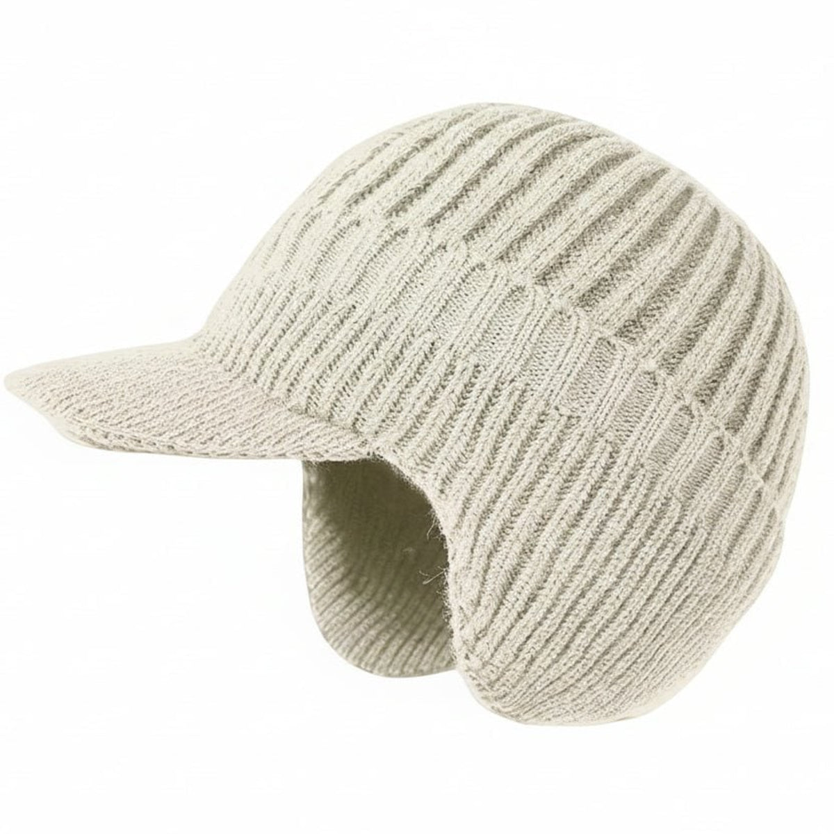 Winter Hat with Knitted Ear Flaps and Soft Lining - Image 8