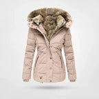 Winter Jacket with Water-Resistant Puffer Design and Detachable Hood - Image 3