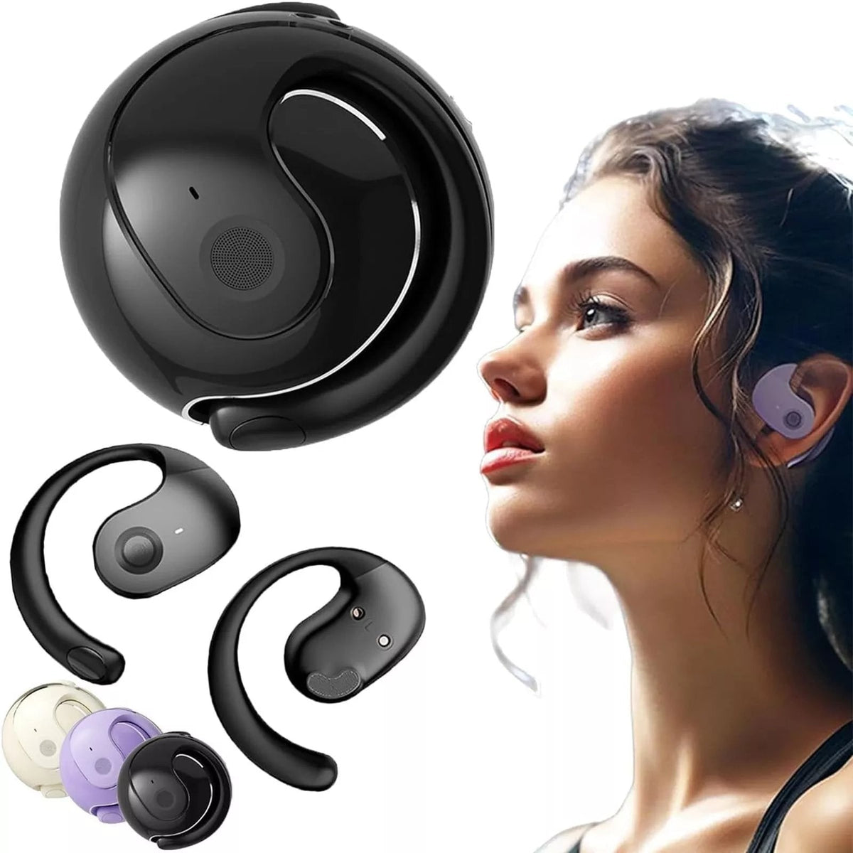 Wireless Bluetooth Earbuds With Advanced Noise Cancellation IPX7 Waterproof Design And 36-Hour Battery Life - Image 1