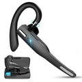 Wireless Bluetooth Headset With Over-The-Ear Hook And Dual Microphones - Image 1