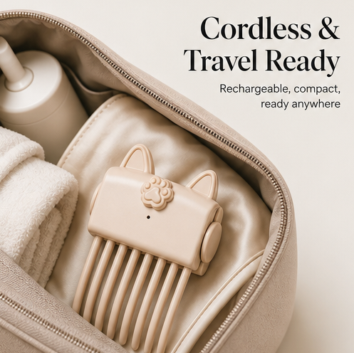 Wireless Heated Root Lift Clip For Fine Flat Hair - Image 9