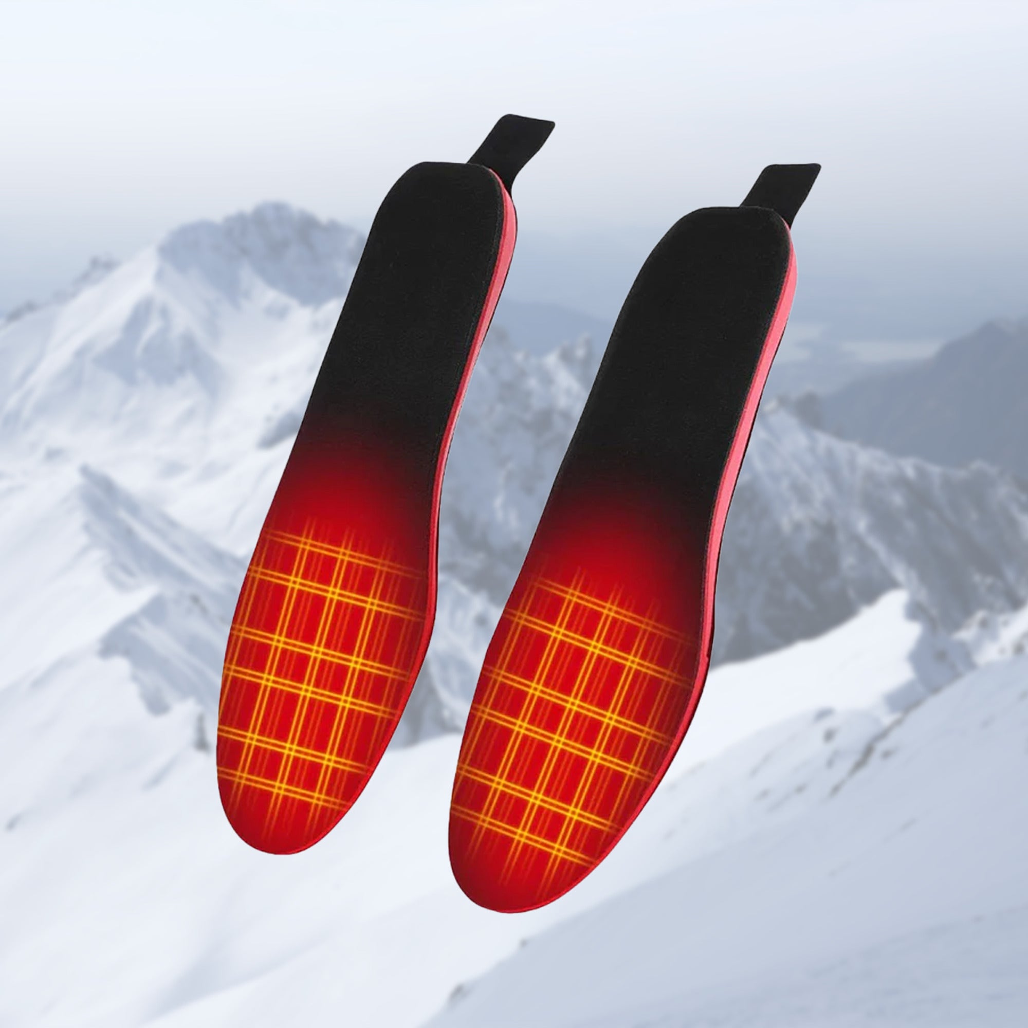 Wireless Heated Shoe Insoles With Remote Control Arch Support And USB Charging With 3 Heat Levels Trim To Fit Sizing - Image 6