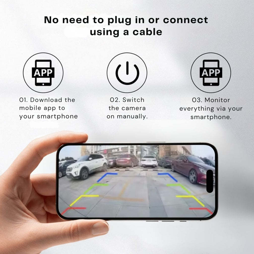 Wireless Reversing Camera With Magnetic Mount And Night Vision - Image 3