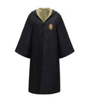 Wizard Costume For Halloween Relaxed Long Robe Button-Front - Image 4