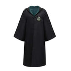 Wizard Costume For Halloween Relaxed Long Robe Button-Front - Image 3