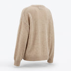 Women's Cardigan Button-Up Sweater Relaxed Fit Oversized Style - angle