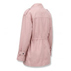Women's Utility Jacket with Sculpting Fit and Zip-Up Front - angle