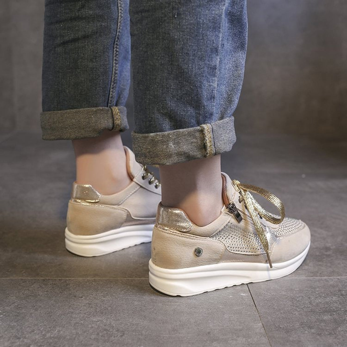Women Shoes with Supportive Sneaker Design and Cushioning - Image 10