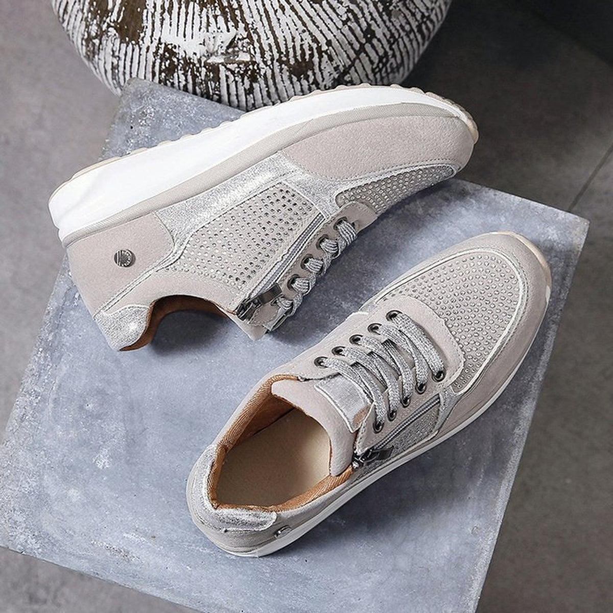 Women Shoes with Supportive Sneaker Design and Cushioning - Image 7