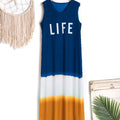 Women Vest Dress with Relaxed Sleeveless Cut and Fabric - Image 1