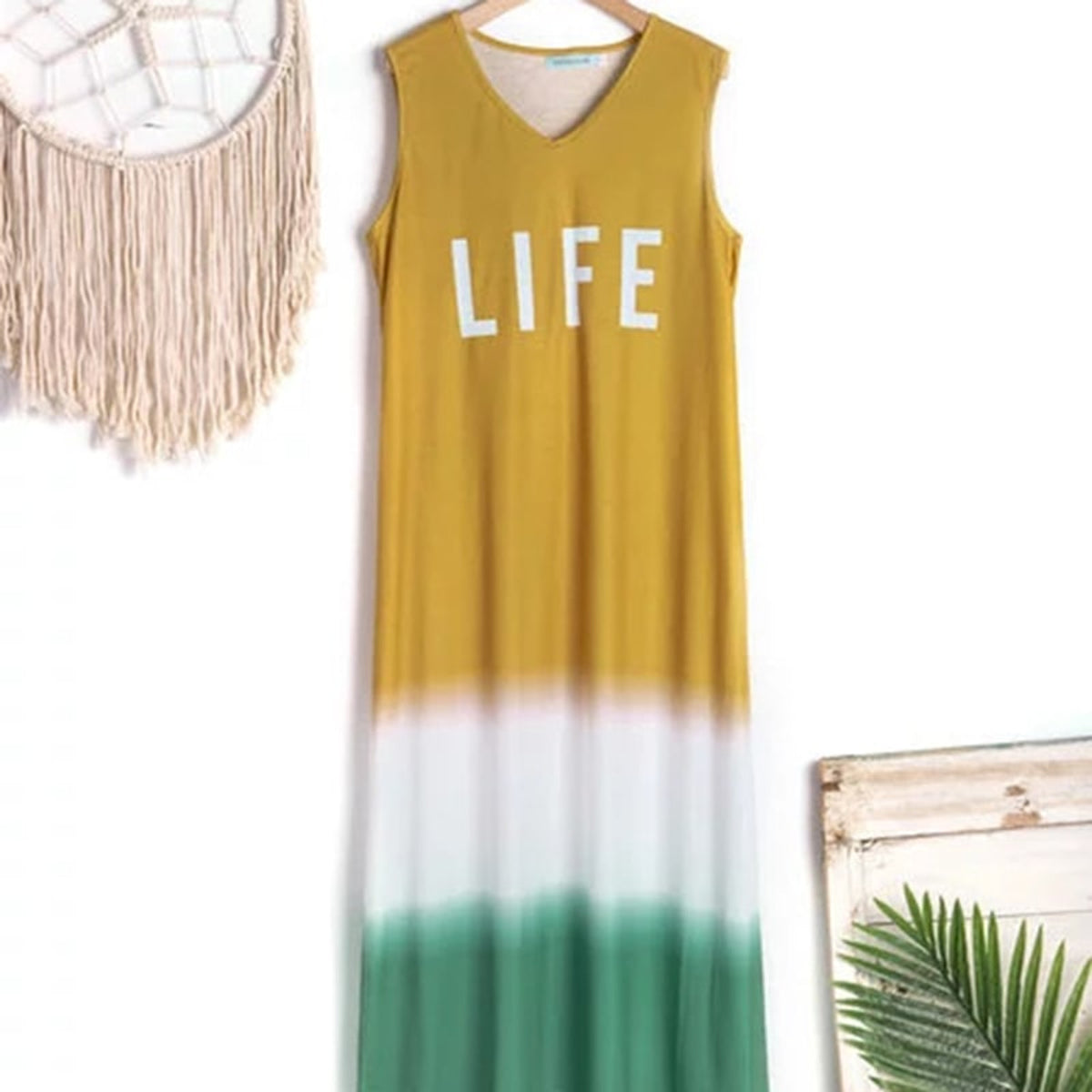 Women Vest Dress with Relaxed Sleeveless Cut and Fabric - Image 4