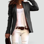 Women's Blazer with Flattering Tailored Fit and Lapel - Image 1