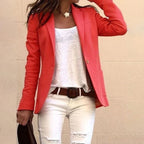 Women's Blazer with Flattering Tailored Fit and Lapel - Image 4