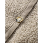 Women's Cardigan Jacket with Relaxed Cropped Fit and Button-Front - Image 6