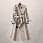 Women's Double-Breasted Trench Coat - Image 1