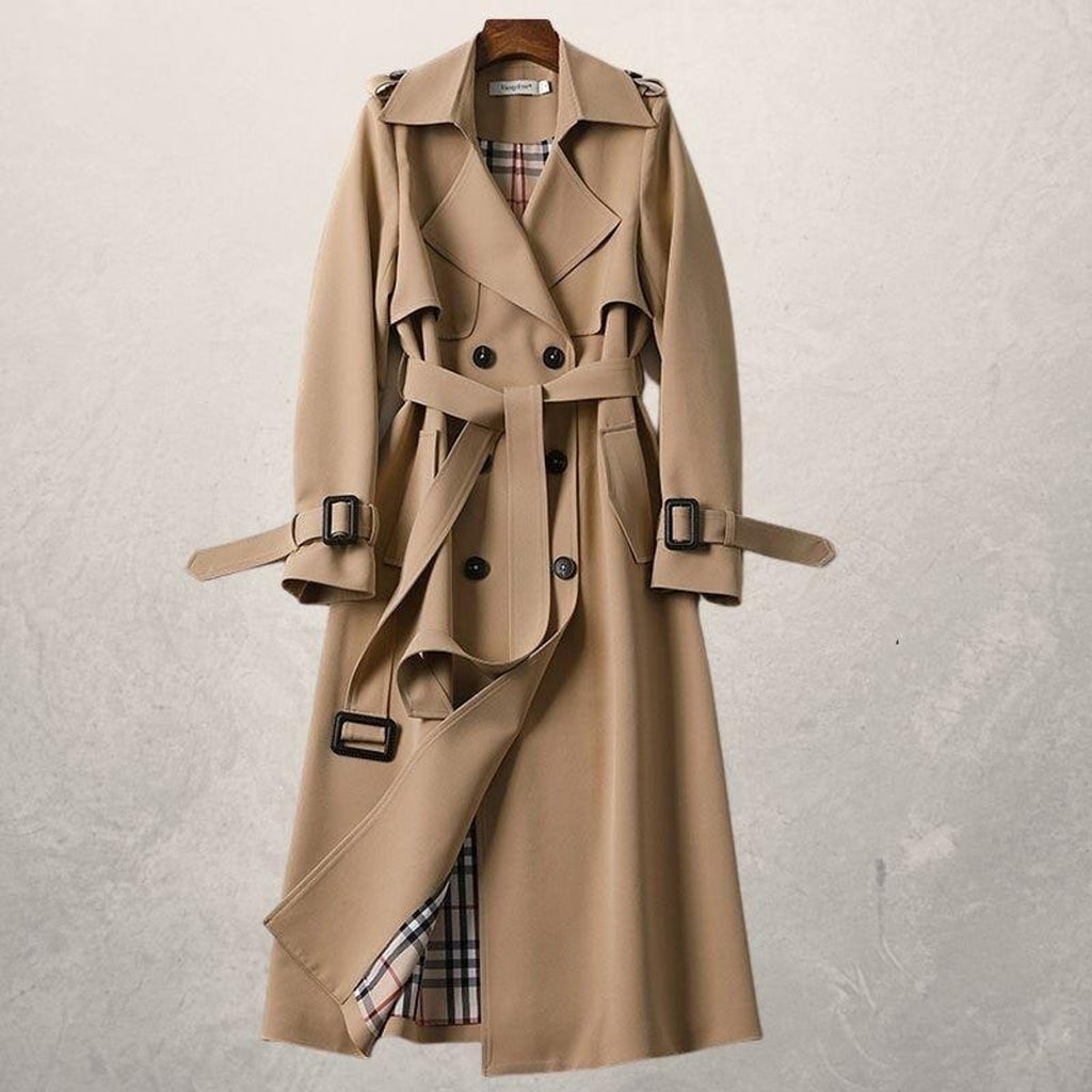Women's Double-Breasted Trench Coat - Image 5